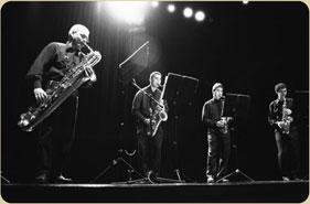 Im�genes del Cuarteto de Saxos Chamuyo